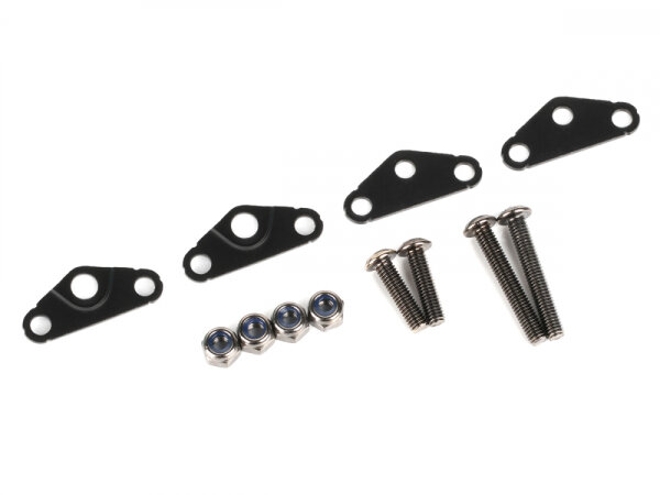 BoomRacing AWB Rear Leaf Spring Retainer (2) for BRX01 AWB BRLC70205