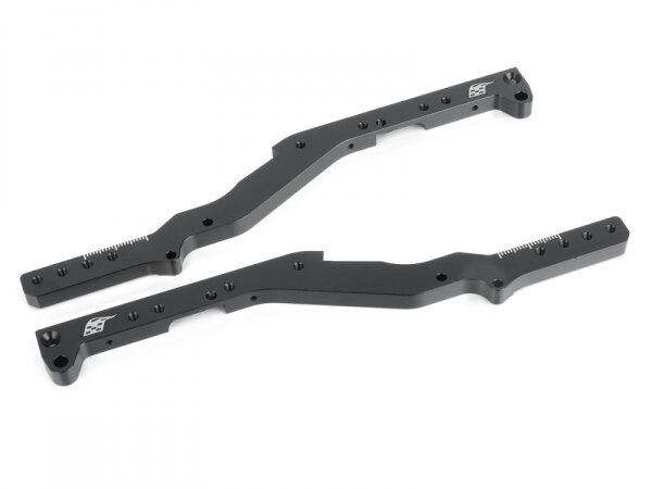 BoomRacing Standard Billet Aluminum Adjustable Rear Rails 265-285MM / 10.4"-11.2" L/R for BRX01 AWB BRLC70212