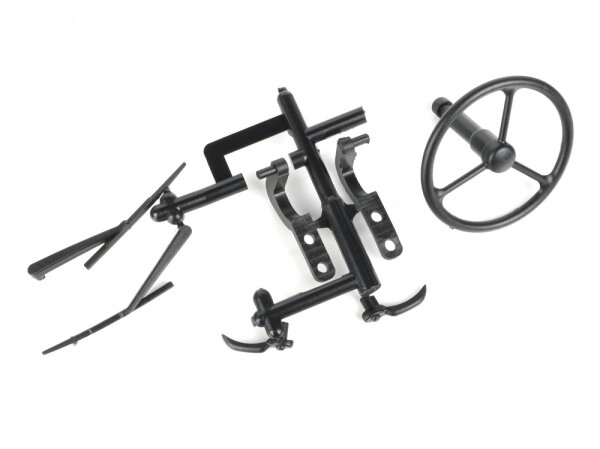 BoomRacing Steering Wheel / Door Handle / Wipers / Hood Hinges Part-Tree for BRX01 AWB BRZIL012