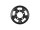 BoomRacing ProBuild 1.55 Alum Spin Force Classic Faceplate (1) Black BRPBF155-010BK