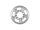 BoomRacing ProBuild 1.55 Alum Spin Force Classic Faceplate (1) Flat Silver BRPBF155-010FS
