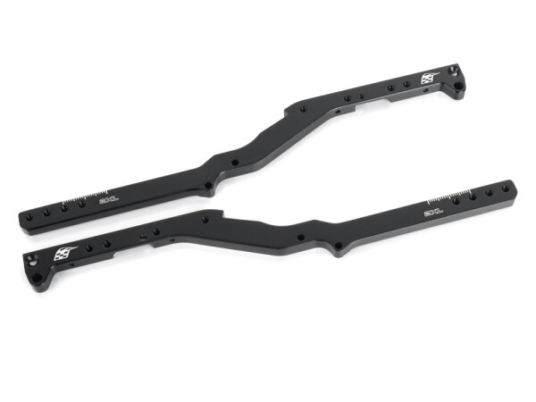 BoomRacing 2XL Billet Aluminum Adjustable Rear Rails 305-325MM / 12.0"-12.8" L/R for BRX01 AWB BRLC70235