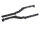 BoomRacing 2XL Billet Aluminum Adjustable Rear Rails 305-325MM / 12.0"-12.8" L/R for BRX01 AWB BRLC70235