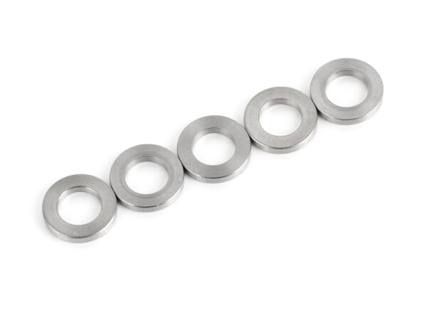 BoomRacing D4*7*1 Stainless Steel Spacers (5) BRASSP471