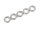 BoomRacing D4*7*1 Stainless Steel Spacers (5) BRASSP471