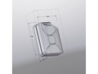 CRM Real Scale Jerrycan 20L / Kanister 1/10 - Material Resin