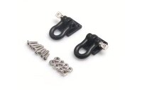 CRM Tow Shackles 1/10 Scale – Red or Black – 1 Pair red