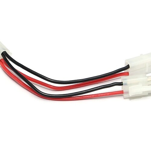 Team Raffee & Co Tamiya 2S Battery Harness For 2 Packs In Series 16AWG - WRA0083
