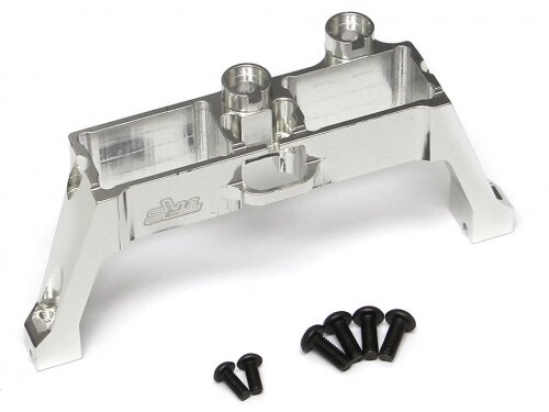 Team Raffee & Co Aluminum Diff Lock Servos Mount Silver for Traxxas TRX-4 TRC/302302S