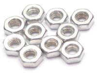 Team Raffee & Co Aluminum Steel Hex Nuts M2 (10)...
