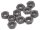 Team Raffee & Co Aluminum Steel Hex Nuts M2 (10) Black TRC/S05001M2BK