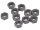 Team Raffee & Co Aluminum Steel Hex Nuts M3 (10) Black TRC/S05001M3BK