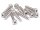 Team Raffee & Co 304 Stainless Steel M2x10mm Hex Socket Cap Head (10) TRC/S052010CH