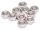 Team Raffee & Co 304 Stainless Steel Hex Nuts M3 (10) TRC/S05003M3