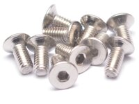 Team Raffee & Co 304 Stainless Steel M2.5x6mm Hex...