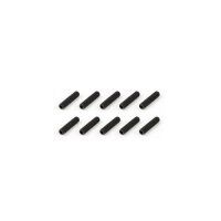Team Raffee & Co M3X12MM Set Screw (10) Black BRSA18012
