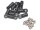 Team Raffee & Co M4 Nylon Rod Ends (Straight) 18.5MM w/ Steel Pivot Ball (5.8x3x7.4mm) (10) BRQ90336