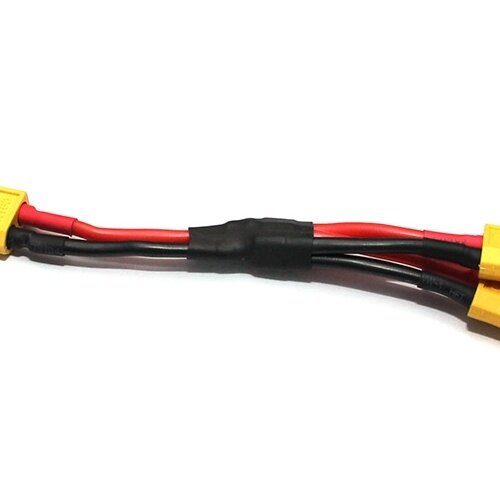 Team Raffee & Co XT60 Y lead (14AWG Silicone Wire) - WRA0057