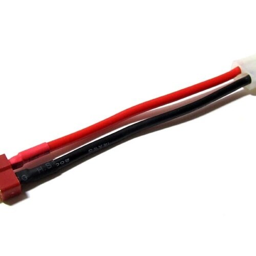 Team Raffee & Co Tamiya Female to T Plug Male Wire 14 Gauge 100mm WRA0026