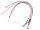 Team Raffee & Co 3mm 6-12V LED Unit Set  with Holders 6.5x7mm Wire Length 20 cm (2 White LEDS) TRC/302565W