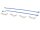Team Raffee & Co 1/10 Car Body Clip with 80mm Cable (4) Blue TRC/HY00006B