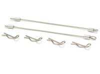 Team Raffee & Co 1/10 Car Body Clip with 80mm Cable...