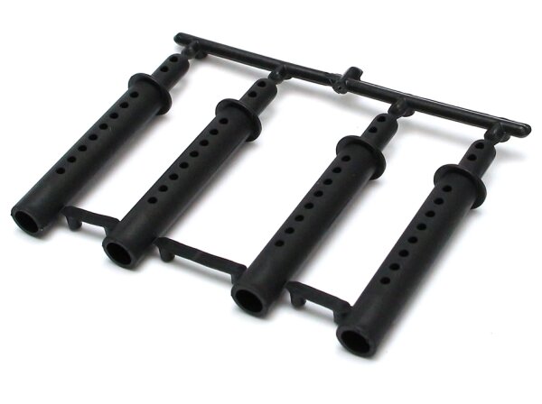 Team Raffee & Co Long Body Post Set For 1/10 Car Black TRC/HY00137