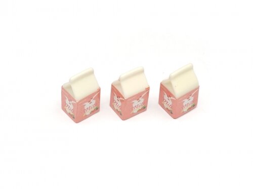 Team Raffee & Co Scale Accessories Milk Carton B BRSCAC152