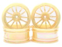 Team Raffee & Co 12-Spoke Wheel Set (4pcs) Rainbow...