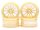 Team Raffee & Co 12-Spoke Wheel Set (4pcs) Rainbow Pearl For 1/10 RC Car BRTR-RIM-I1