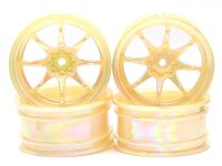 Team Raffee & Co 8-Spoke Wheel Set (4pcs) Rainbow...
