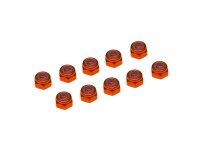 Team Raffee & Co 3MM Aluminum Lock Nuts - 10 pcs...