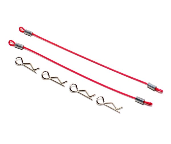 Team Raffee & Co 110MM Body Clip Retainer(2) W/ 4 Body Clips For 1/10 Car Pink for Miscellaneous  All BRHY00414PK