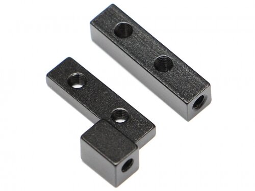 Team Raffee & Co Aluminum Servo Mount for D90/D110 Black TRC/302311