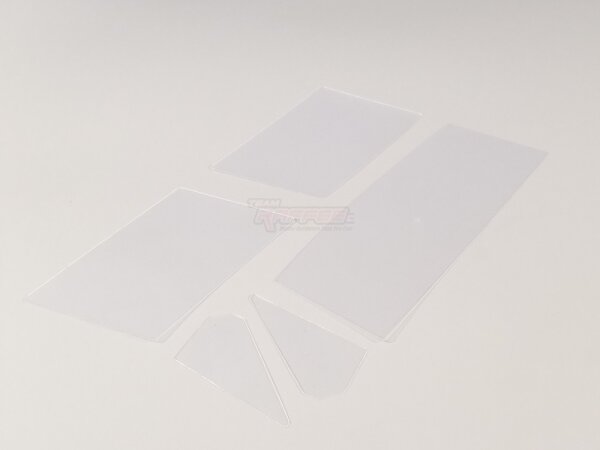 Team Raffee & Co Front Door Window Set for TRC/302457 Rover SUV First Gen Hard Body TRC/302864