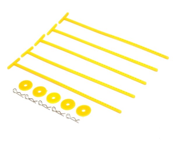 Team Raffee & Co Tire Holder Tools For 1/10 & 1/8 Rc (5Pcs) Yellow Tool for Miscellaneous  All BRHY00152Y