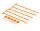 Team Raffee & Co Tire Holder Tools For 1/10 & 1/8 Rc (5Pcs) Orange for Miscellaneous  All BRHY00152OR