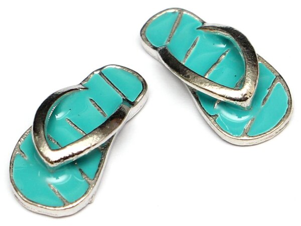 Team Raffee & Co Scale Accessories - Slippers Green BRSCAC212G