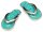 Team Raffee & Co Scale Accessories - Slippers Green BRSCAC212G