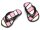 Team Raffee & Co Scale Accessories - Slippers Pink/White BRSCAC212PKW