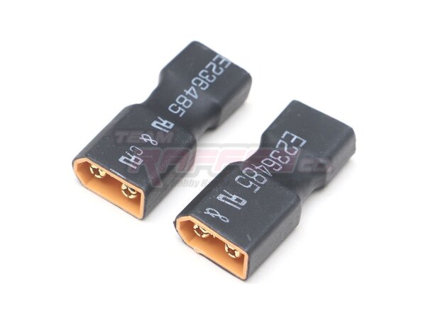 Team Raffee & Co XT60 (Male) to Deans T Plug (Female) Connector Adapter (2) WRA0300