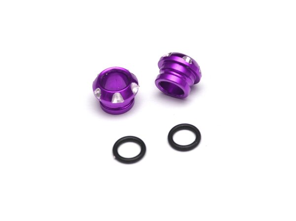 Team Raffee & Co Aluminum 5MM light bucket Purple TRC/HY00310P