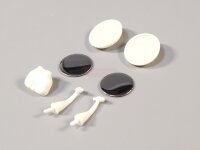 Team Raffee & Co Round Rear View Mirrors  and Tank...