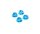 Team Raffee & Co Realistic Aluminum Serrated Wheel Locknut (4 pcs) Blue for Miscellaneous  All BRHY00419B