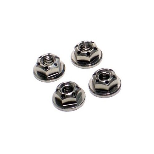 Team Raffee & Co Realistic Aluminum Serrated Wheel Locknut (4 pcs) Titanium for Miscellaneous  All BRHY00419TIT