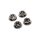Team Raffee & Co Realistic Aluminum Serrated Wheel Locknut (4 pcs) Titanium for Miscellaneous  All BRHY00419TIT