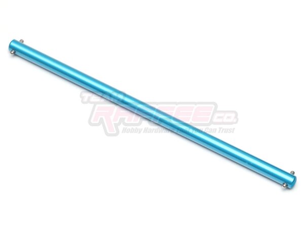 Team Raffee & Co Aluminum Centre Drive Shaft (1) Blue for Tamiya TT-02 TRC/TT02-010B