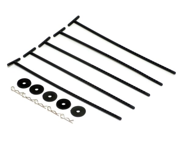 Team Raffee & Co Tire Holder Tools For 1/10 & 1/8 Rc (5Pcs) Black for Miscellaneous  All BRHY00152BK