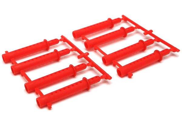 Team Raffee & Co Long Body Post Set For 1/10 Car Red for Miscellaneous  All BRHY00150R
