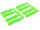 Team Raffee & Co Long Body Post Set For 1/10 Car Green for Miscellaneous  All BRHY00150G